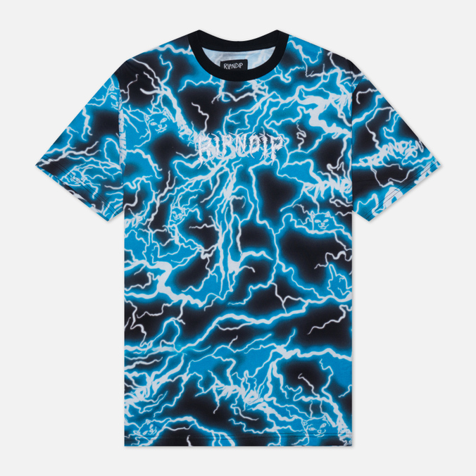 

Мужская футболка Ripndip Nikola Embroidered синий, Размер S, Nikola Embroidered