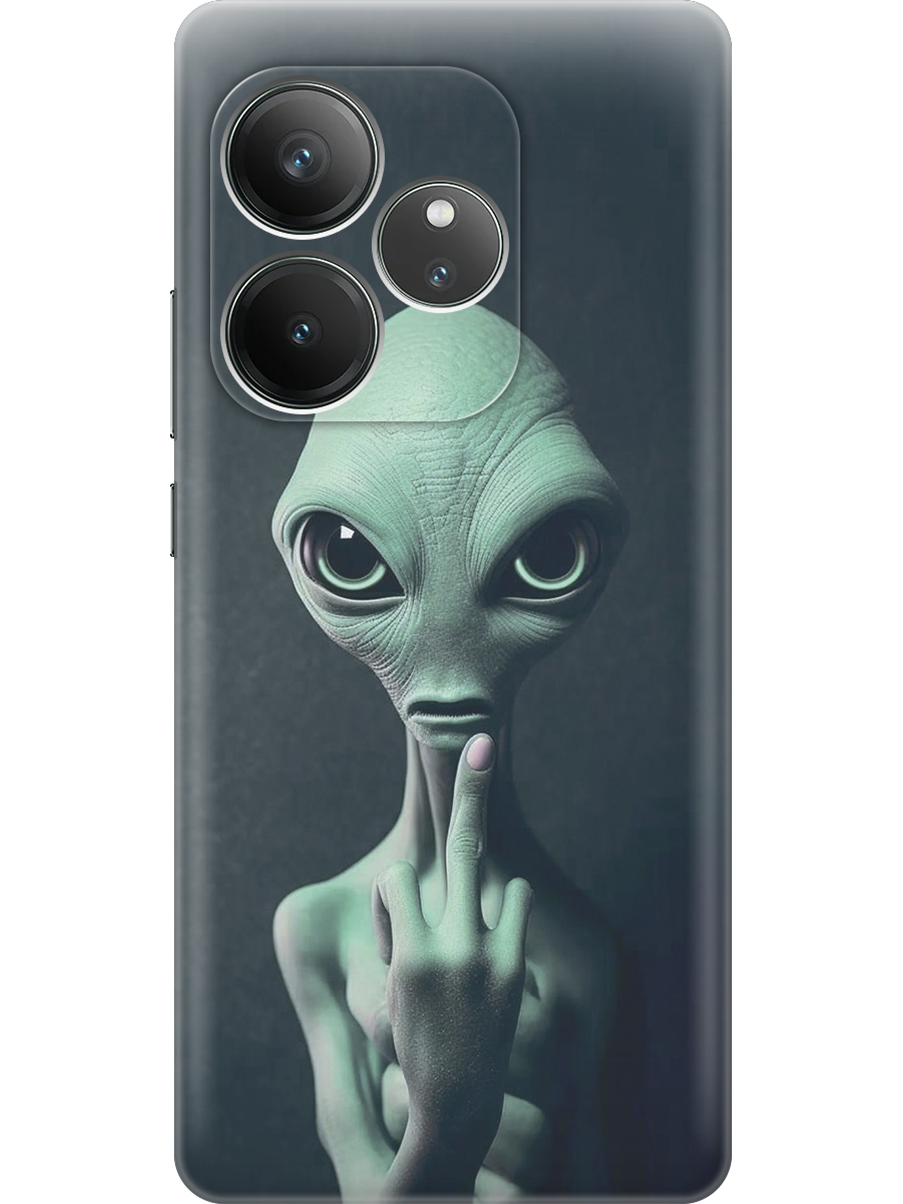 

Силиконовый чехол на Realme GT 6 / GT 6T / GT Neo 6 / GT Neo 6 SE с принтом 809472, Прозрачный;зеленый;синий;черный, 783984413