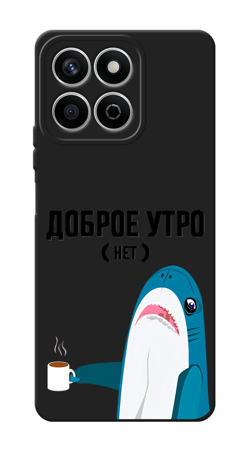 

Чехол Awog на Honor X7c "Доброе утро", Синий;белый;черный, 6125252-1