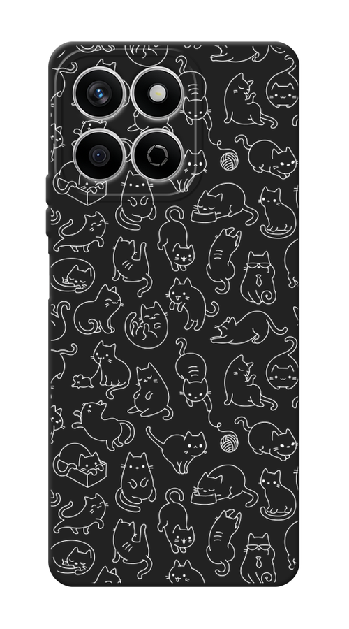 

Чехол Awog на Honor X7c "Шкодливые котики", Прозрачный;бежевый, 6125252-1