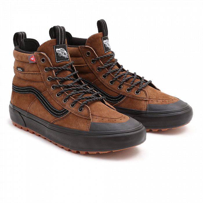 

Кеды мужские Vans UA SK8-HI MTE-2 Dachshund/Black коричневые 44 EU, UA SK8-HI MTE-2 Dachshund/Black