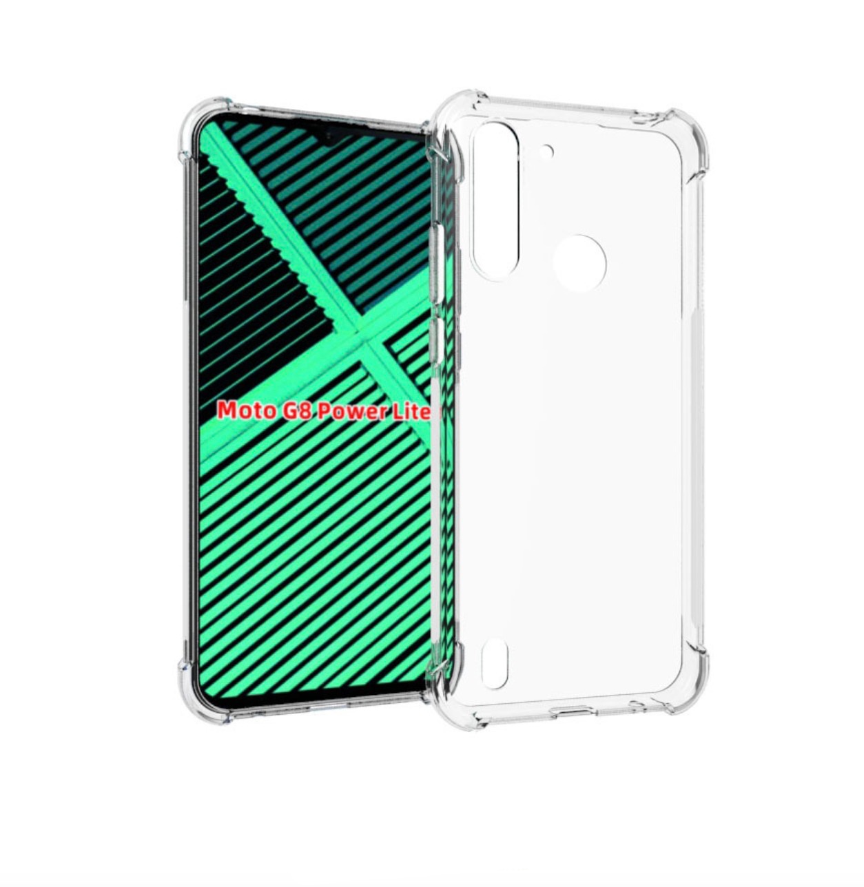 

Чехол накладка MyPads Tocco для Motorola Moto G8 Power Lite прозрачный