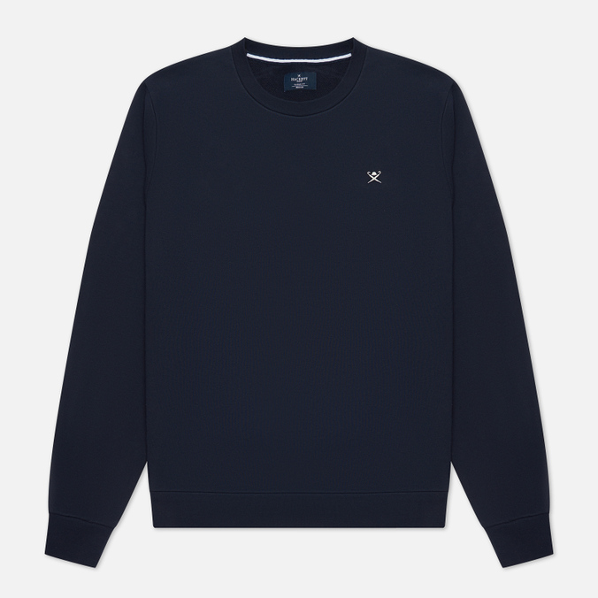 Мужская толстовка Hackett Embroidery London Logo Crew Neck синий, Размер S