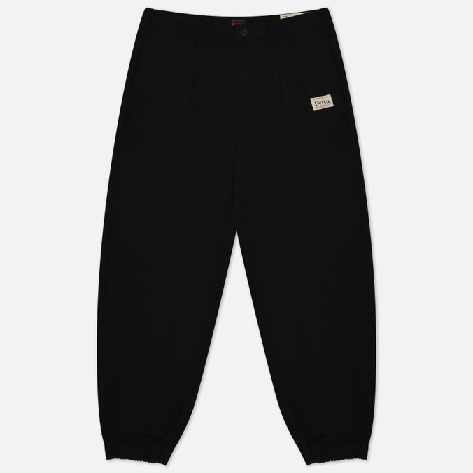 Мужские брюки Evisu Heritage Nomadic Logo Applique Woven чёрный, Размер 38