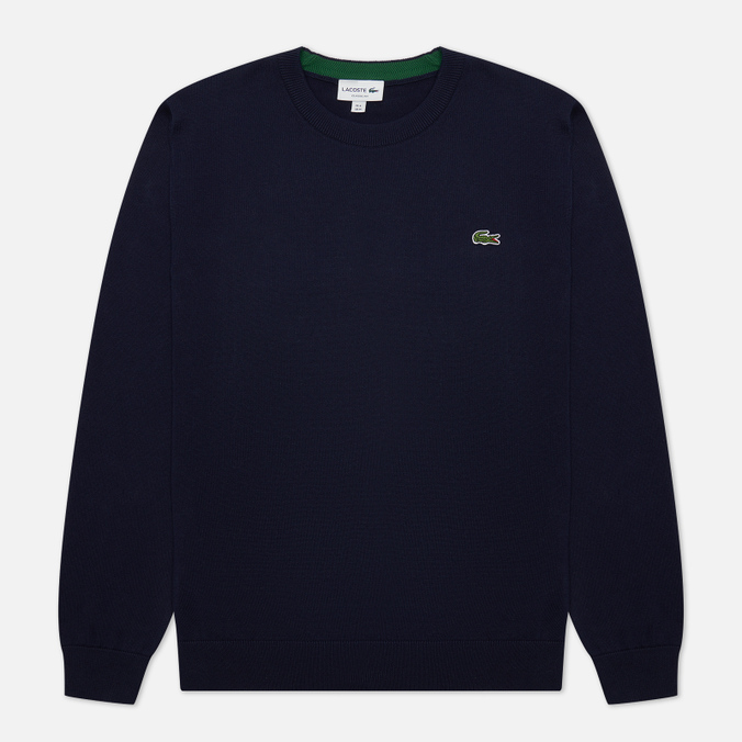 

Мужской свитер Lacoste Crew Neck Organic Cotton синий, Размер XL, Crew Neck Organic Cotton