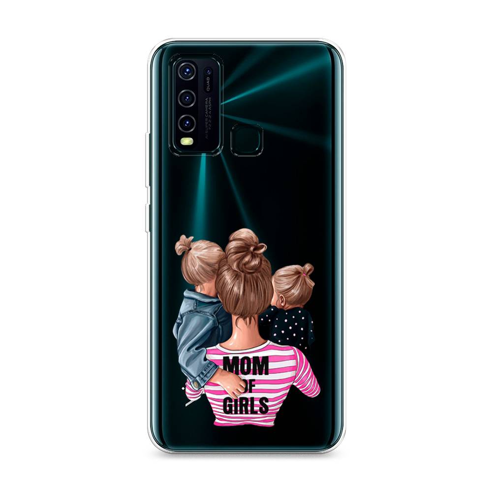 

Чехол Awog на Vivo Y30/Y50 "Mom of Girls", Разноцветный, 262650-6