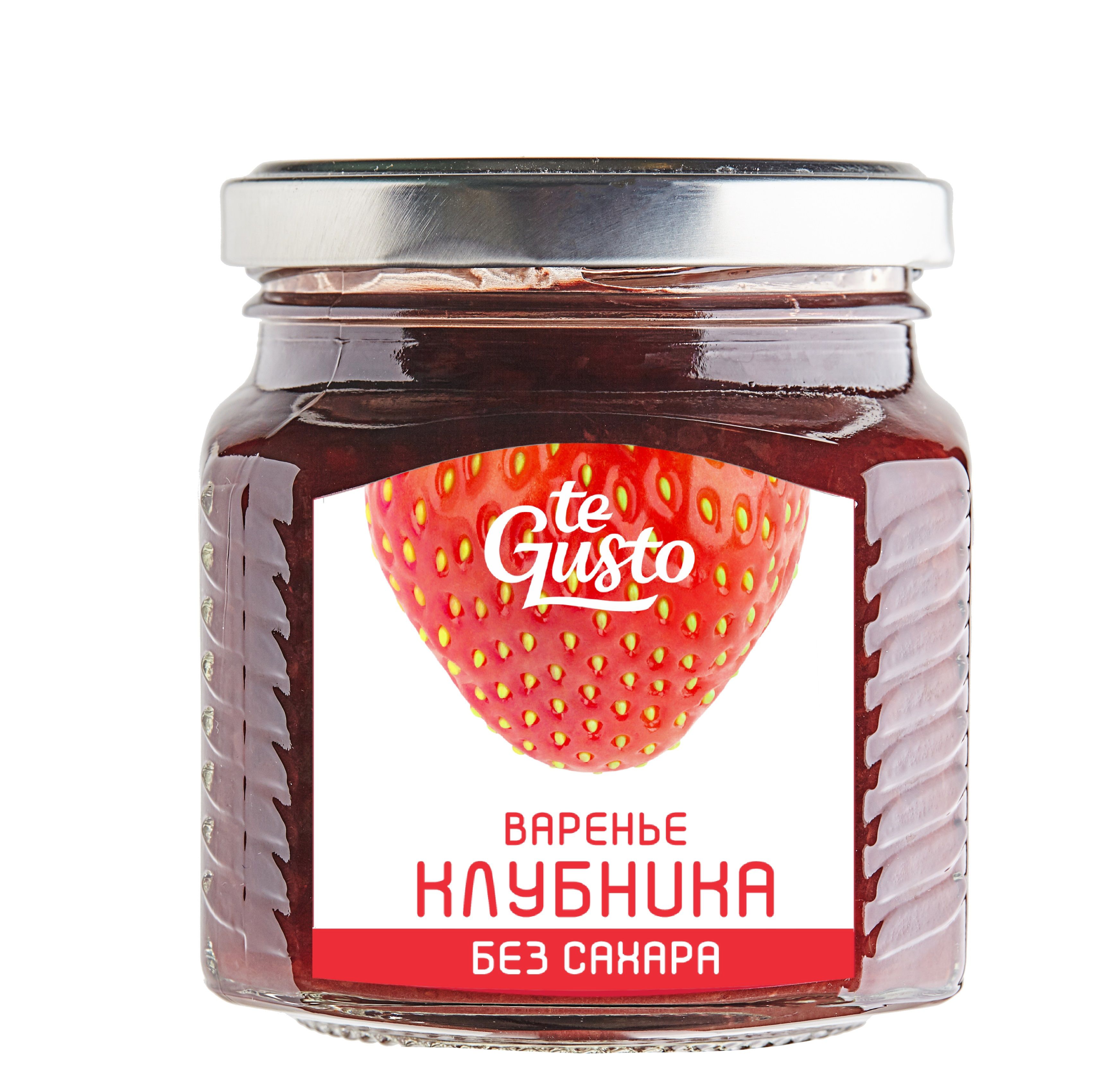 

Варенье te Gusto из клубники, без сахара, 300г