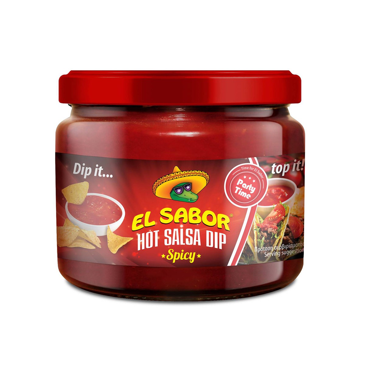 

Соус-дип сальса острый El Sabor, Греция, 300 г