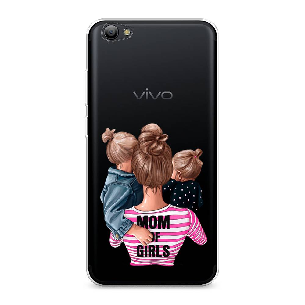 

Чехол Awog на Vivo Y65/Y66 "Mom of Girls", Разноцветный, 260550-6