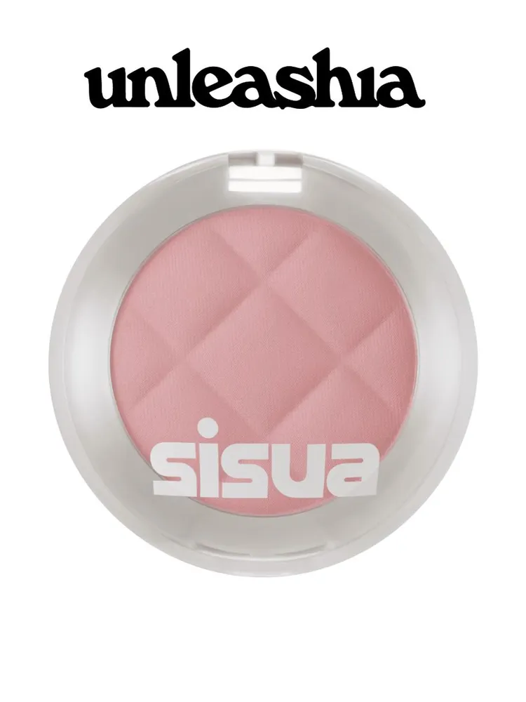 Румяна с сияющим финишем Unleashia Sisua Butter Waffle Dough Blusher 01 Strawberry Vanilla