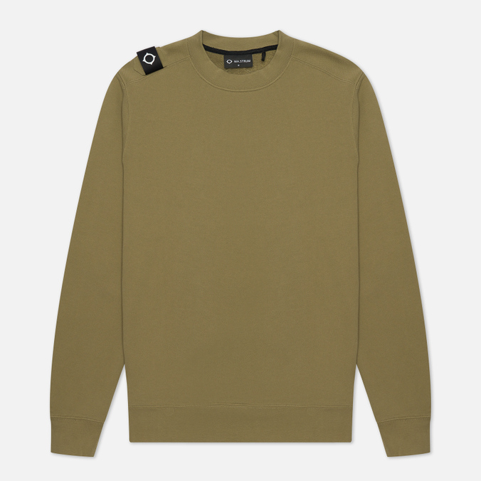 

Мужская толстовка MA.Strum Core Crew Neck зелёный, Размер M, Core Crew Neck