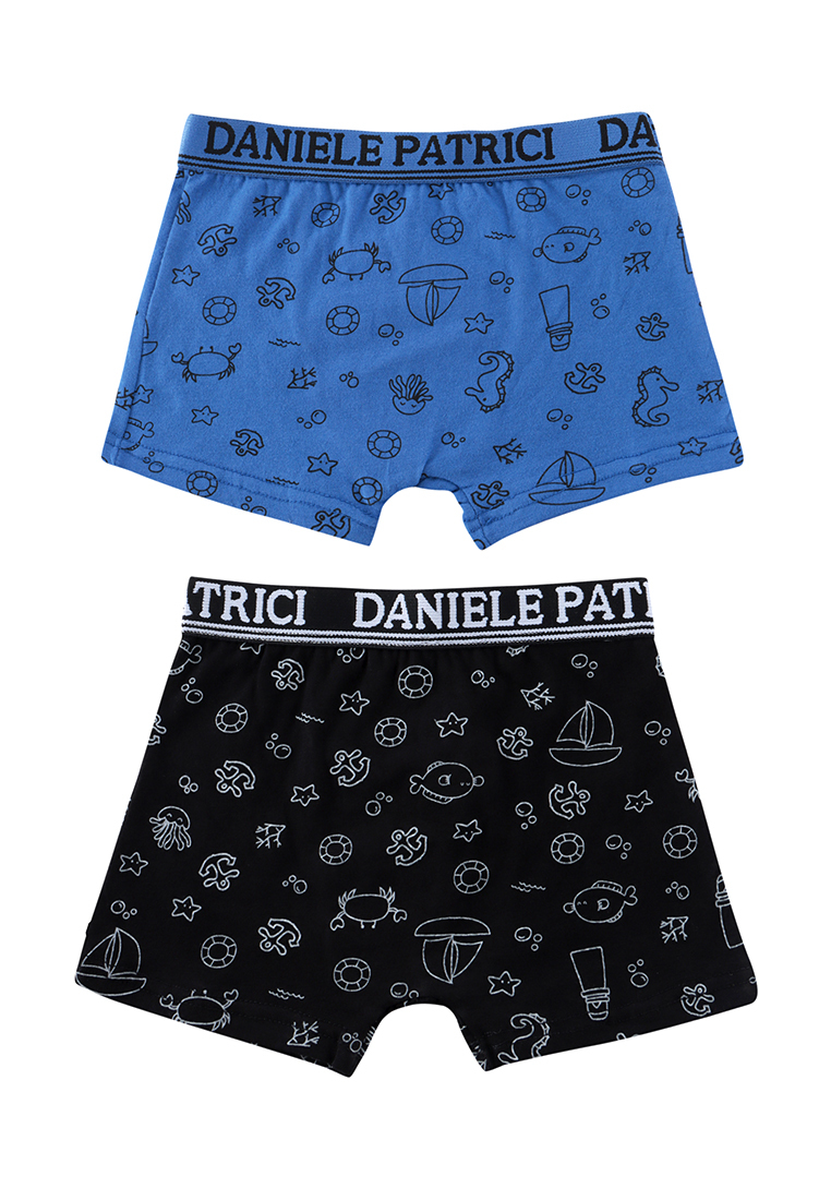 

Трусы детские Daniele Patrici A58721, синий, черный, 128, A58721