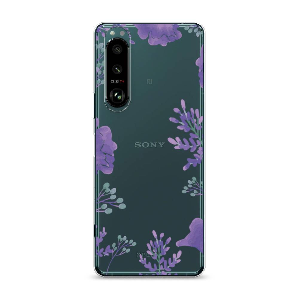 

Чехол Awog на Sony Xperia 1 III "Сиреневая цветочная рамка", Разноцветный, 54850-8
