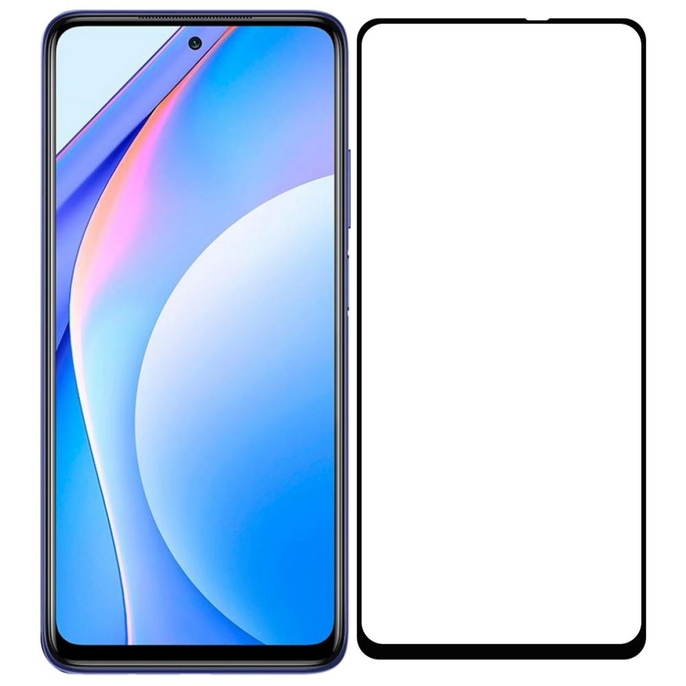 

Стекло защитное Full Glue Premium Krutoff для Vivo Y21 с защитой камеры черное
