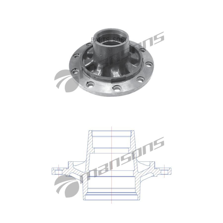 Ступица Колеса Bpw 10-12Т, Sn 42, Hshz 1Шт Mansons 300540