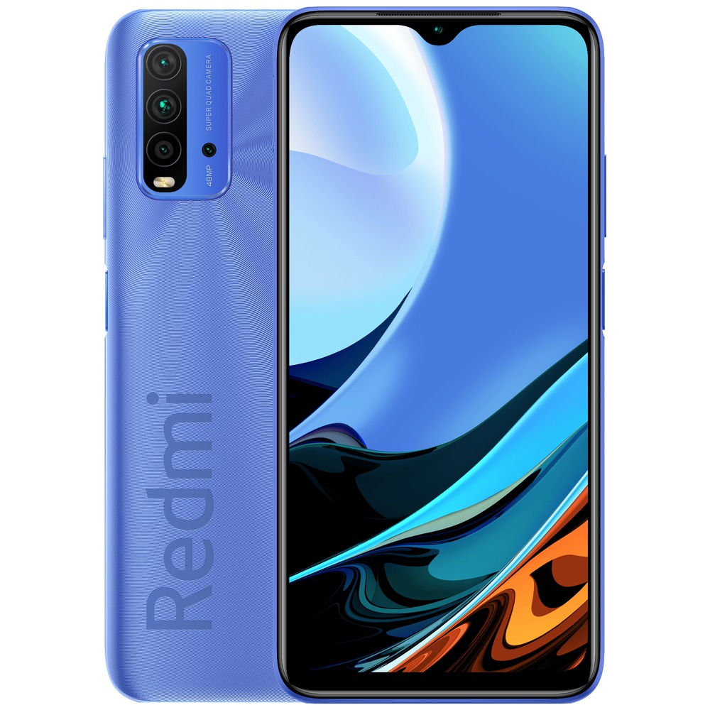 фото Смартфон xiaomi redmi 9t 4+128gb blue