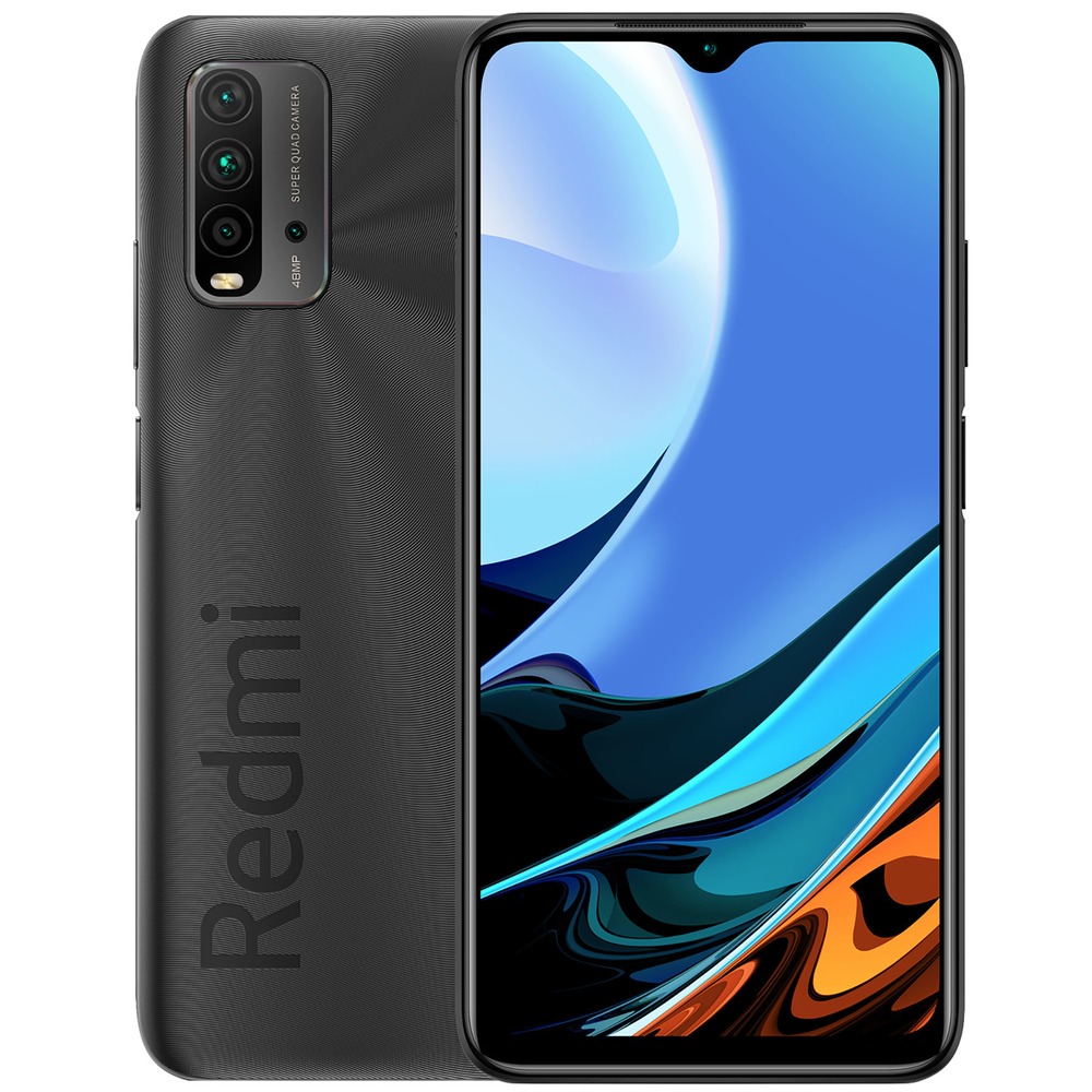 фото Смартфон xiaomi redmi 9t 4+64gb gray