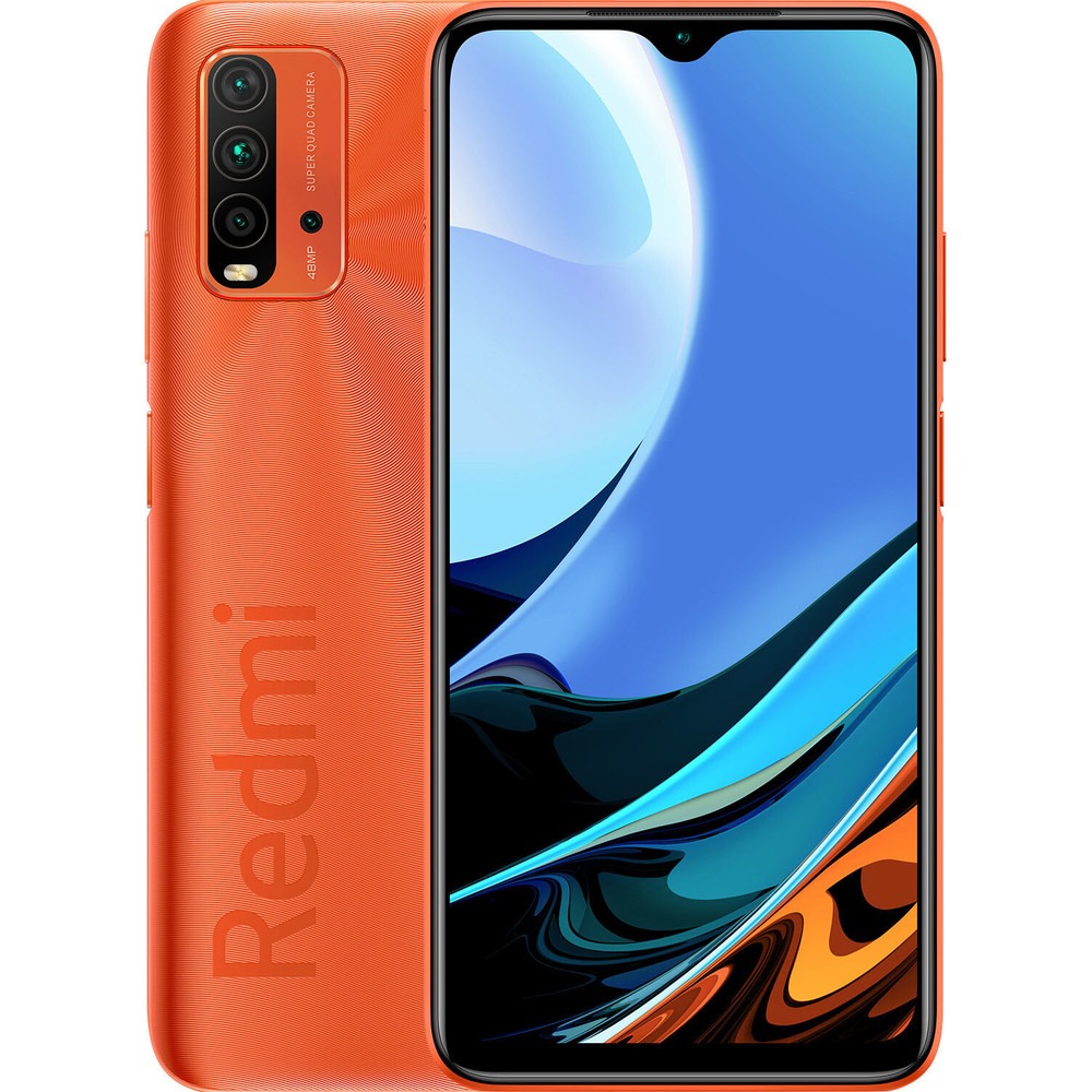 фото Смартфон xiaomi redmi 9t 4+64gb orange