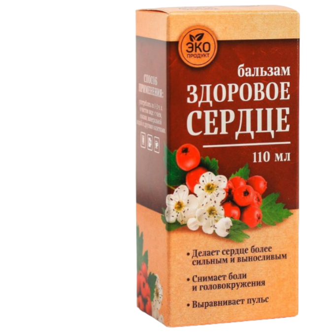 

Бальзам безалкогольный Здоровое сердце с алтайскими травами