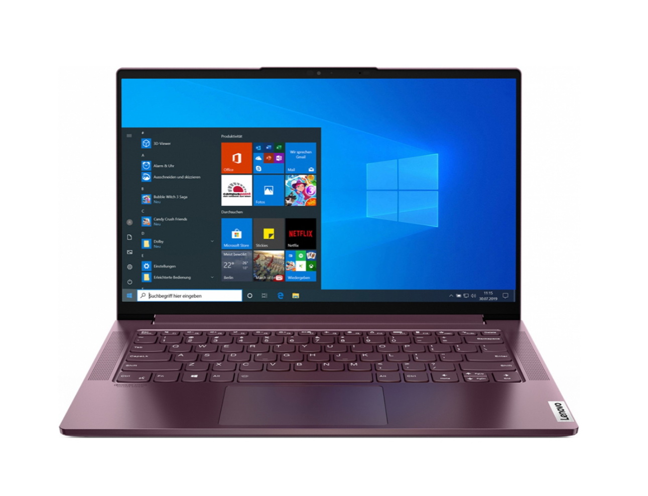 

Ультрабук Lenovo Yoga Slim 7 14ARE05 Violet (82A200D6RU), 14ARE05