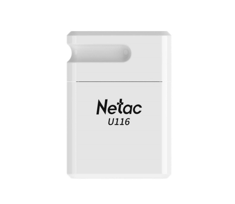 фото Флешка netac u116 16гб white (nt03u116n-016g-20wh)