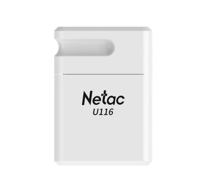 фото Флешка netac u116 64гб white (nt03u116n-064g-20wh)