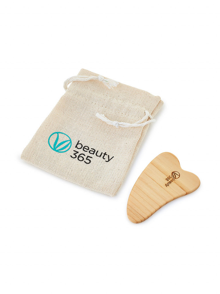 

Деревянный массажер Beauty 365 Гуаша Лепесток