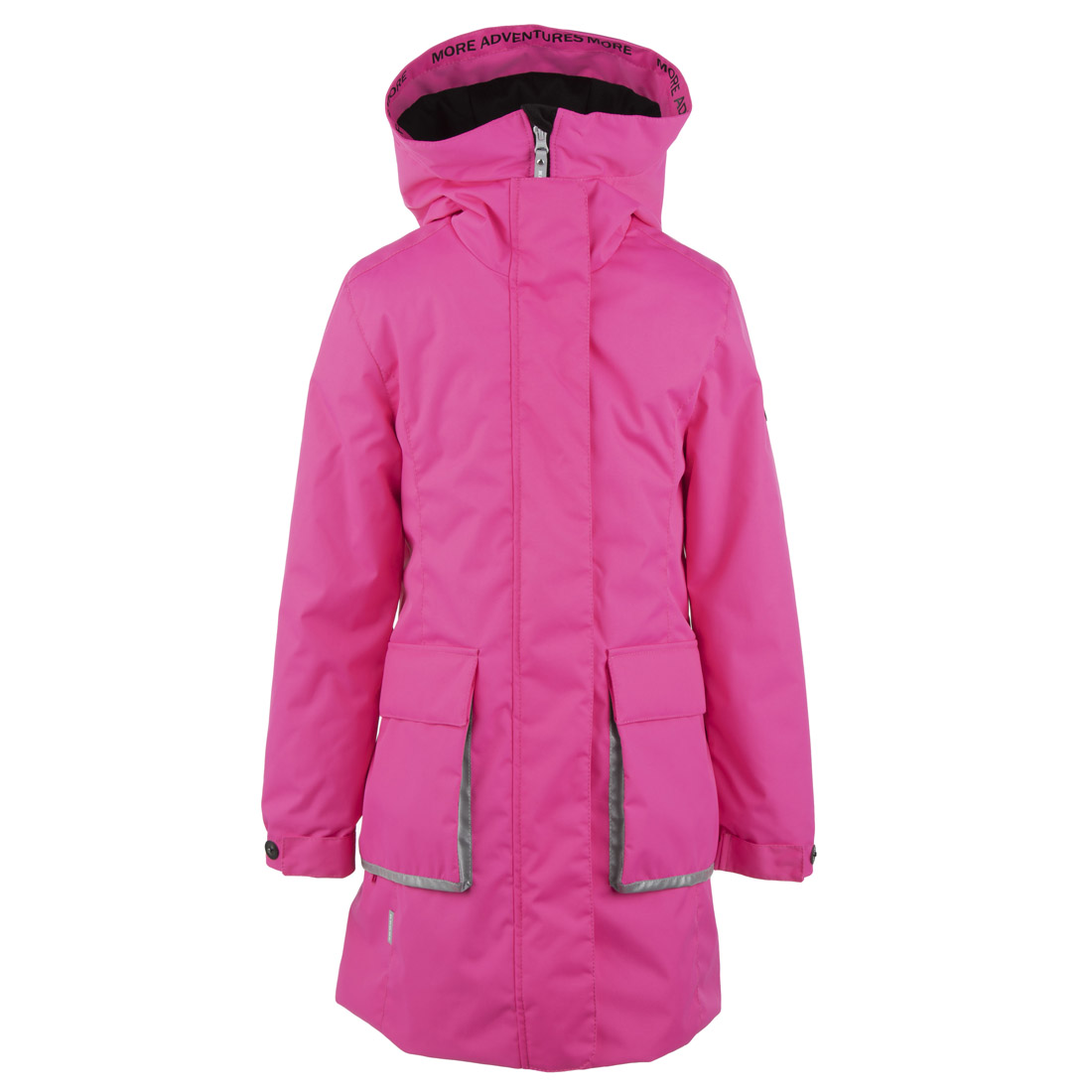 фото Куртка для девочек emma kerry цв.ярко-розовый р.140