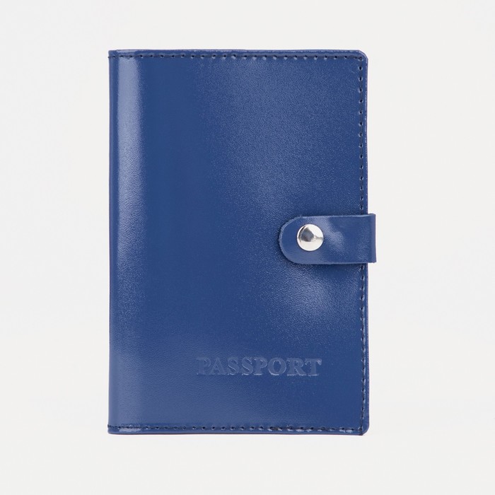 Обложка для паспорта унисекс RST шик, синий