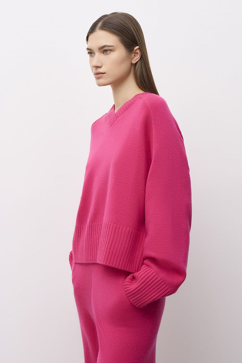 

Пуловер женский Baon B1323560 розовый 2XL, B1323560