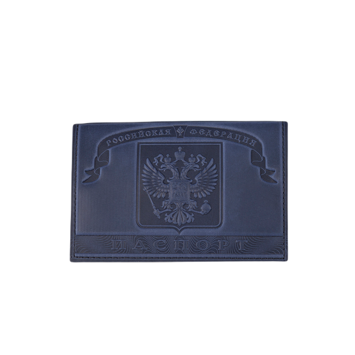 

Обложка для паспорта унисекс NoBrand Герб, тёмно-синий, Герб