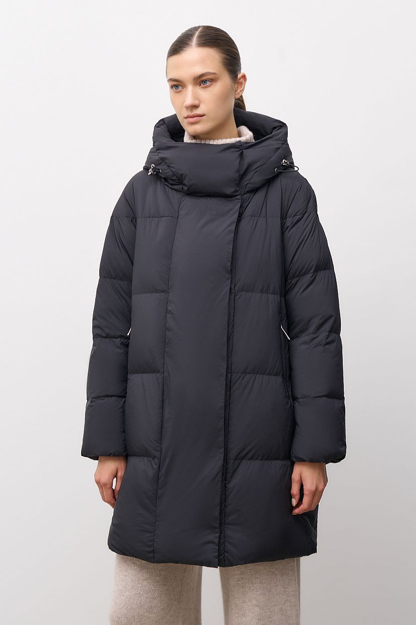 

Пуховик женский Baon B0223531 черный 2XL, B0223531