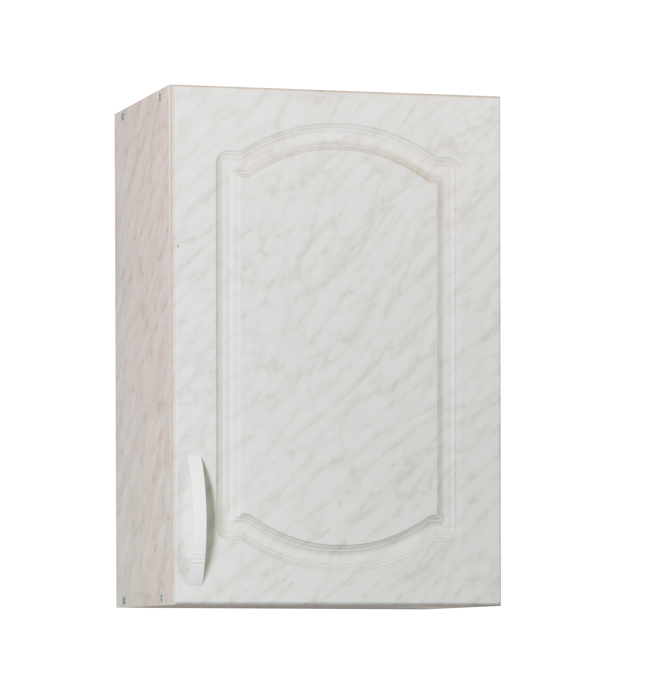 

Шкаф для посуды SANTREK 40 карара фасад МДФ, Белый