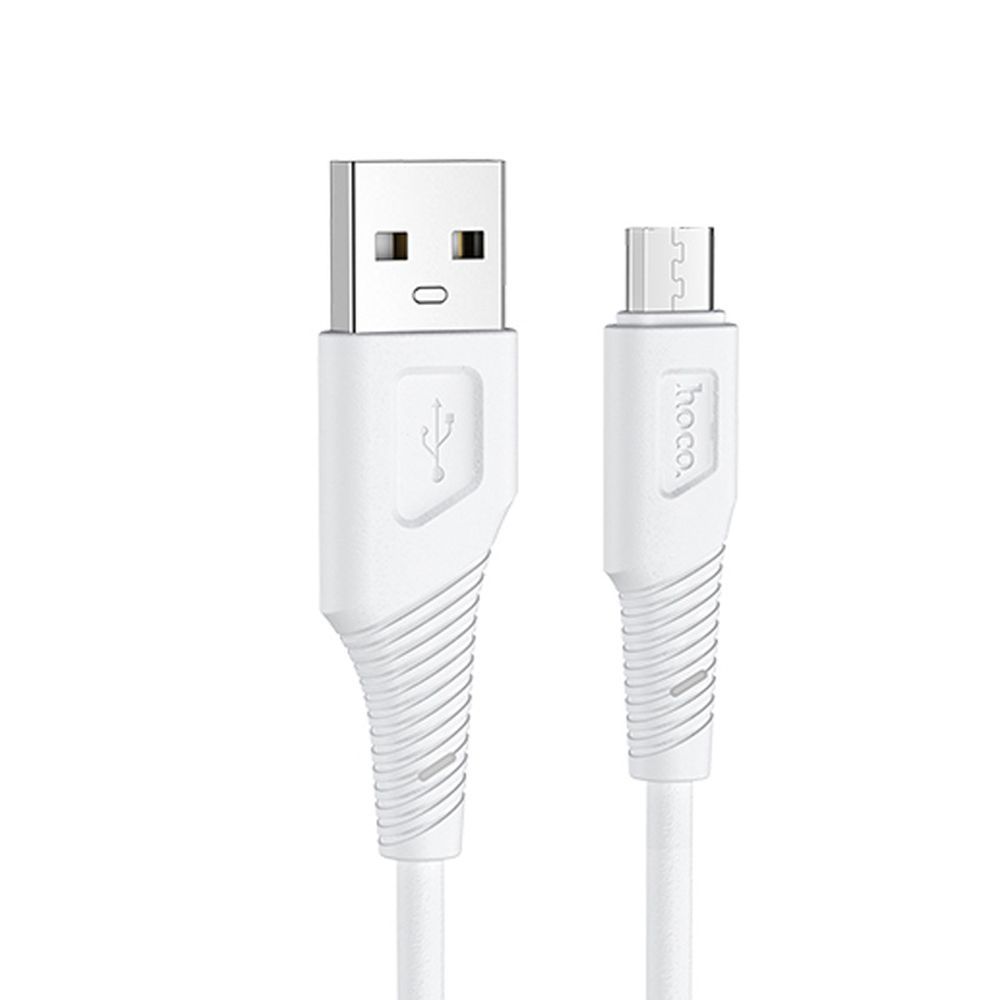 фото Кабель usb micro usb hoco x58 1m 2.4a белый