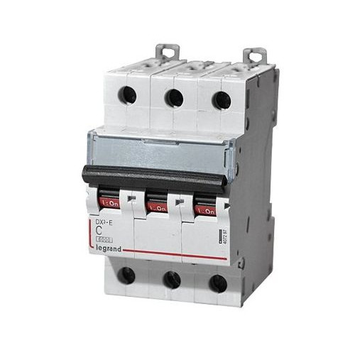 фото Выключатель автоматический legrand dx3 (407294) 32a тип c 6ka 3п 400в 3мод
