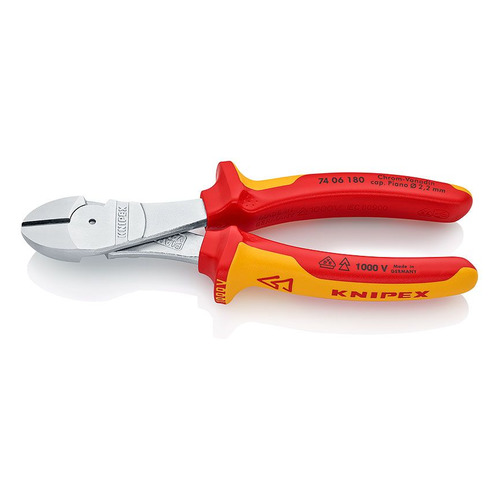 Бокорезы Knipex KN-7406180SB диэлектр.покр. тросорез knipex kn 9577600 диэлектр покр