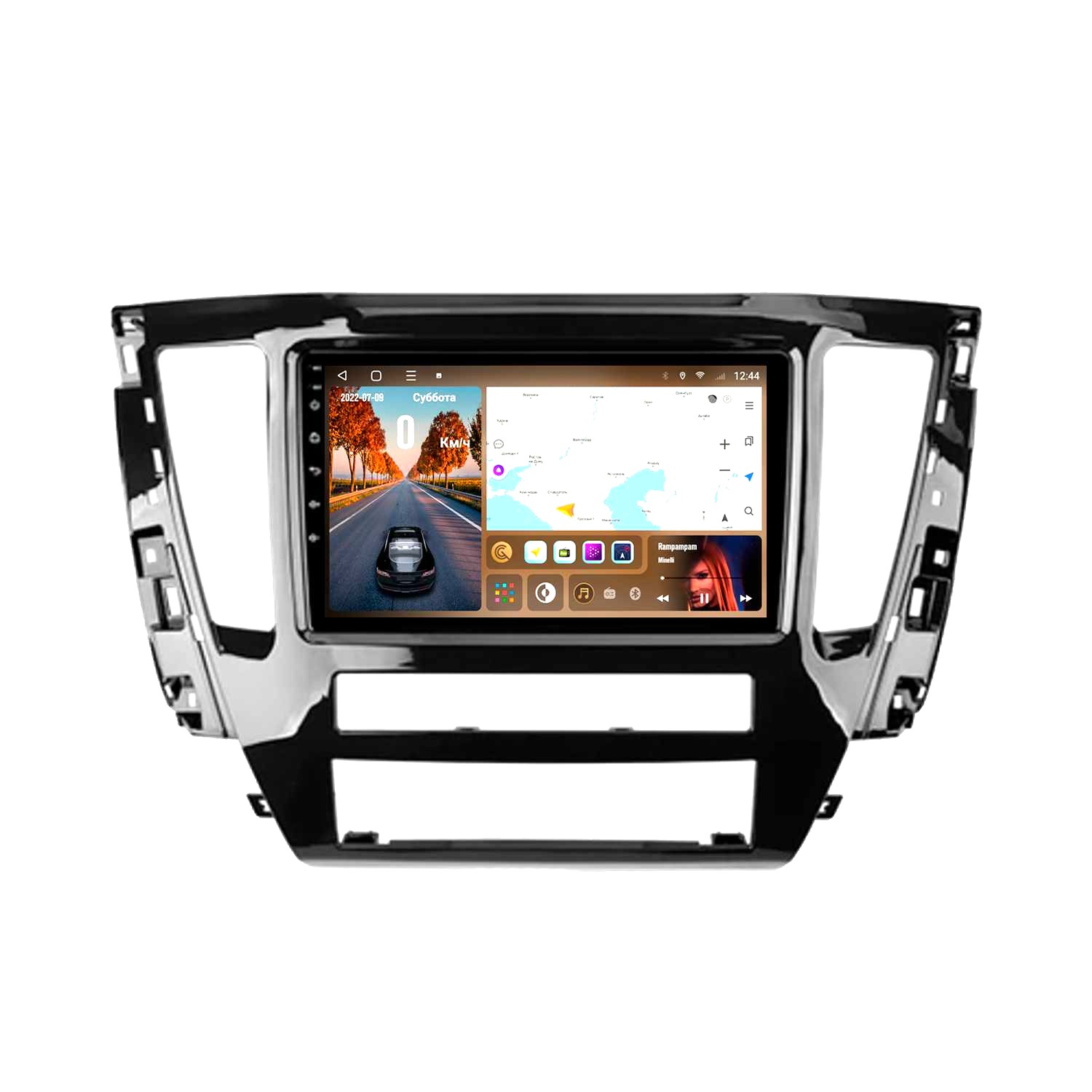 Автомобильная магнитола CaCar TK4 Mitsubishi Pajero Sport 3 20-21 3375000₽