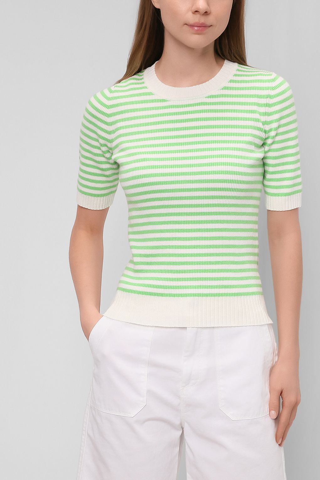 

Джемпер женский Esprit 022EO1I305 белый M, 022EO1I305