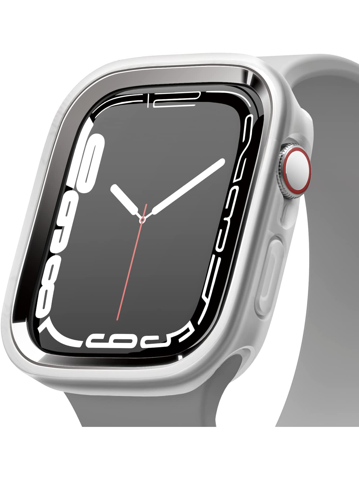 Чехол Elago для Apple Watch 40/41 mm серебристый