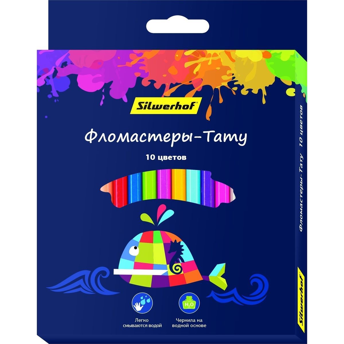 

Фломастеры Silwerhof Цветландия