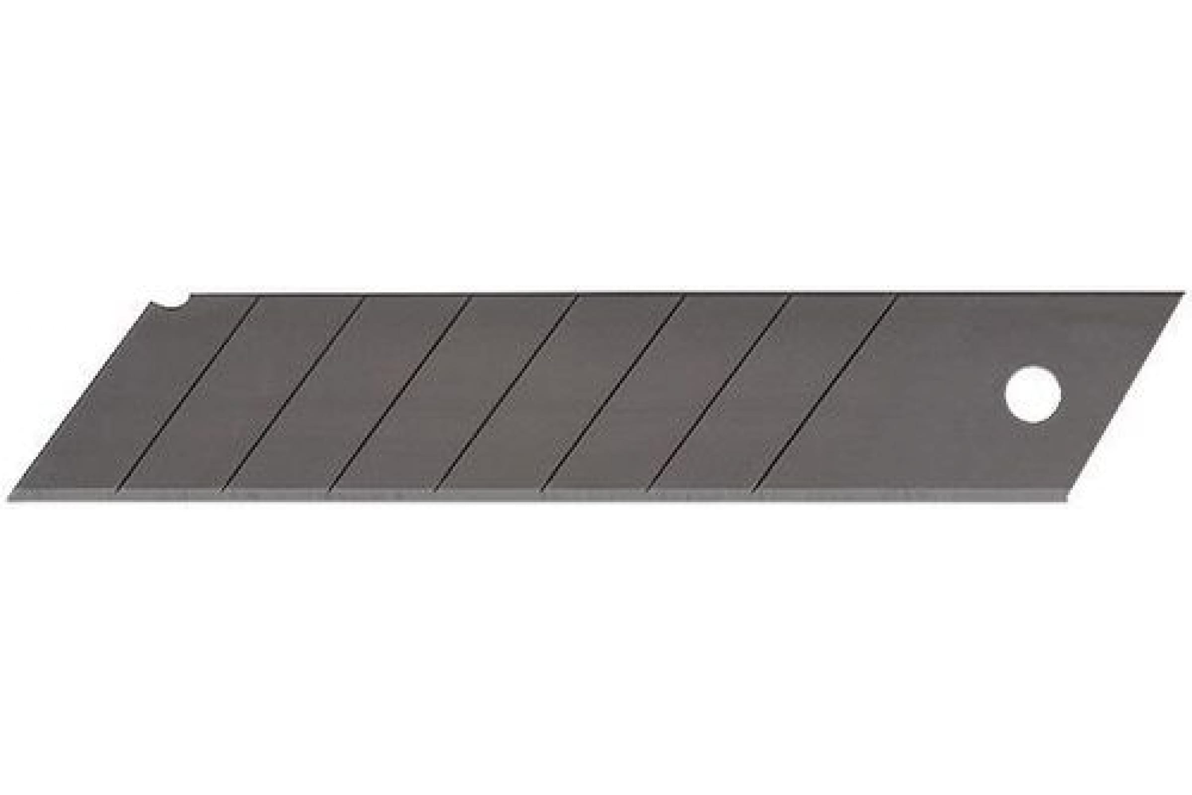 Лезвия для ножа технического 25 мм, 8 сегментов, сталь SK5 (10 шт) | код 10424 | FIT (1 уп лезвия для ножа технического fit