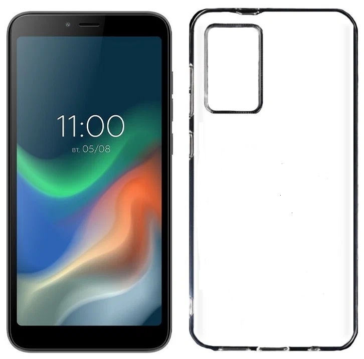 

Чехол накладка MyPads Tocco для BQ 5765L Clever тонкий из силикона прозрачный