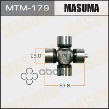 

Крестовина Masuma 25X63.8 Аналог Mtm-181