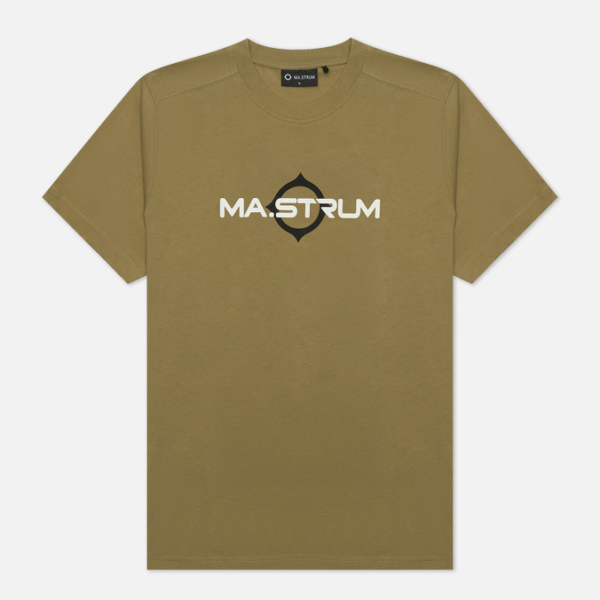 

Мужская футболка MA.Strum Logo Print зелёный, Размер S, Зеленый, Logo Print