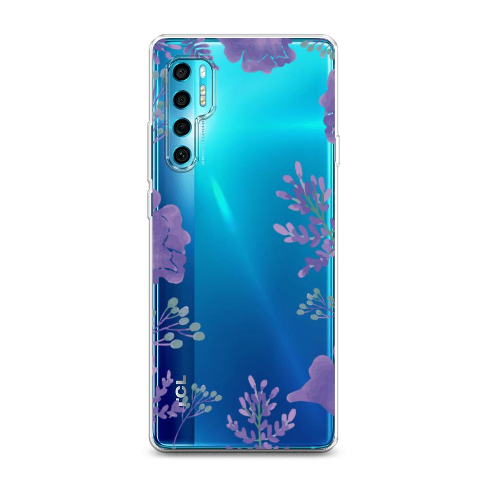

Чехол Awog на TCL 20 Pro 5G "Сиреневая цветочная рамка", Разноцветный, 290850-8