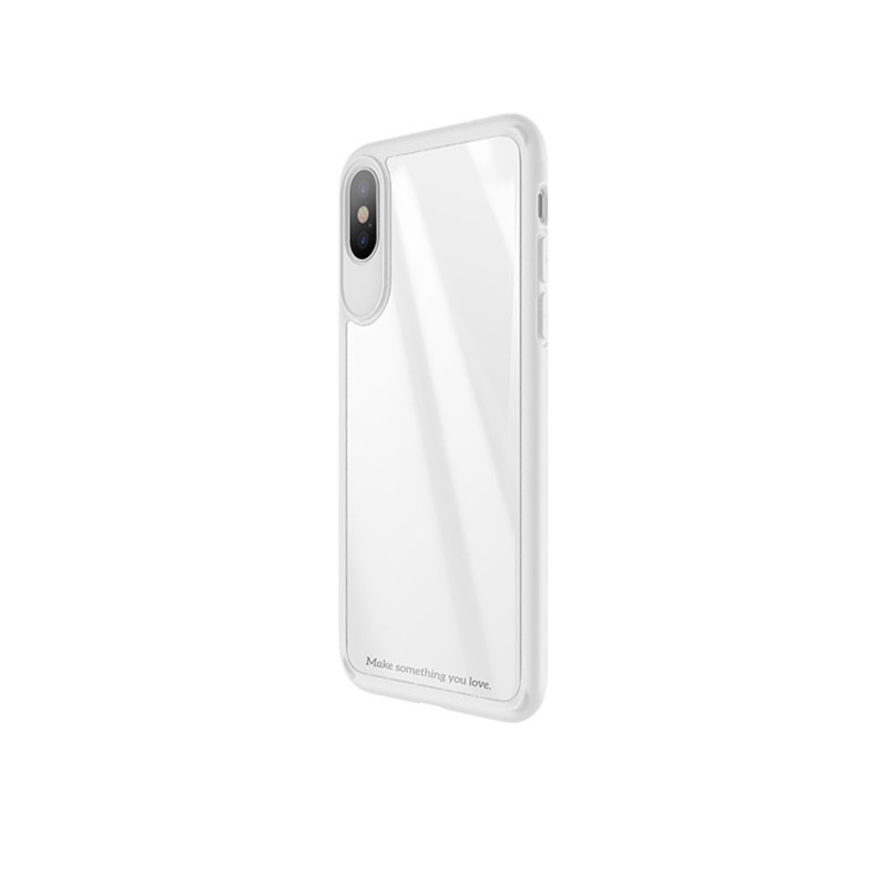 

Силикон Hoco Zero point series frame and back film для iPhone X белая, Белый