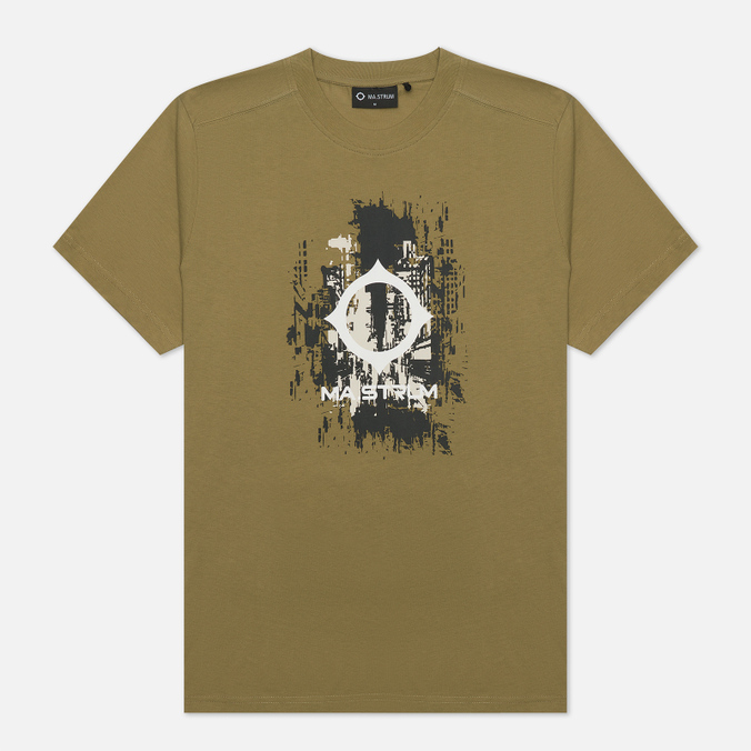 

Мужская футболка MA.Strum Centre Chest Logo Print зелёный, Размер S, Centre Chest Logo Print