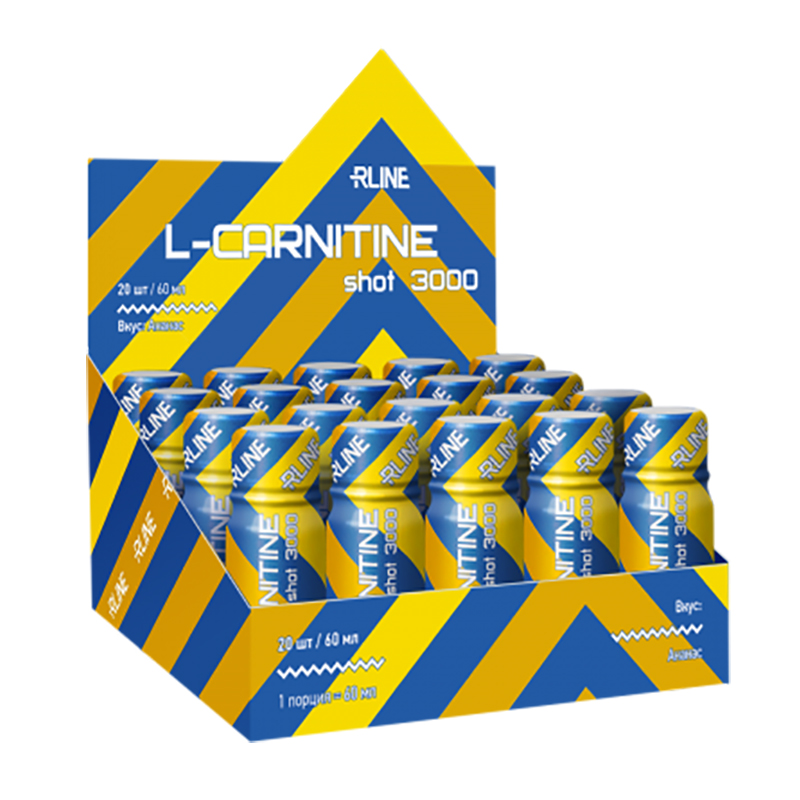 фото L-carnitine 3000 20*60 мл - ананас rline