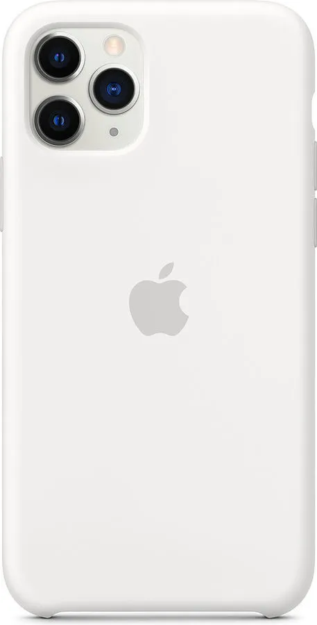 Чехол для Apple iPhone 11 Pro Silicone Case (Белый)