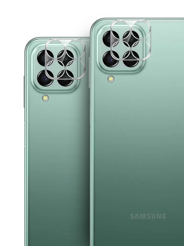 Гибридное защитное стекло Brozo на камеру Samsung Galaxy M33